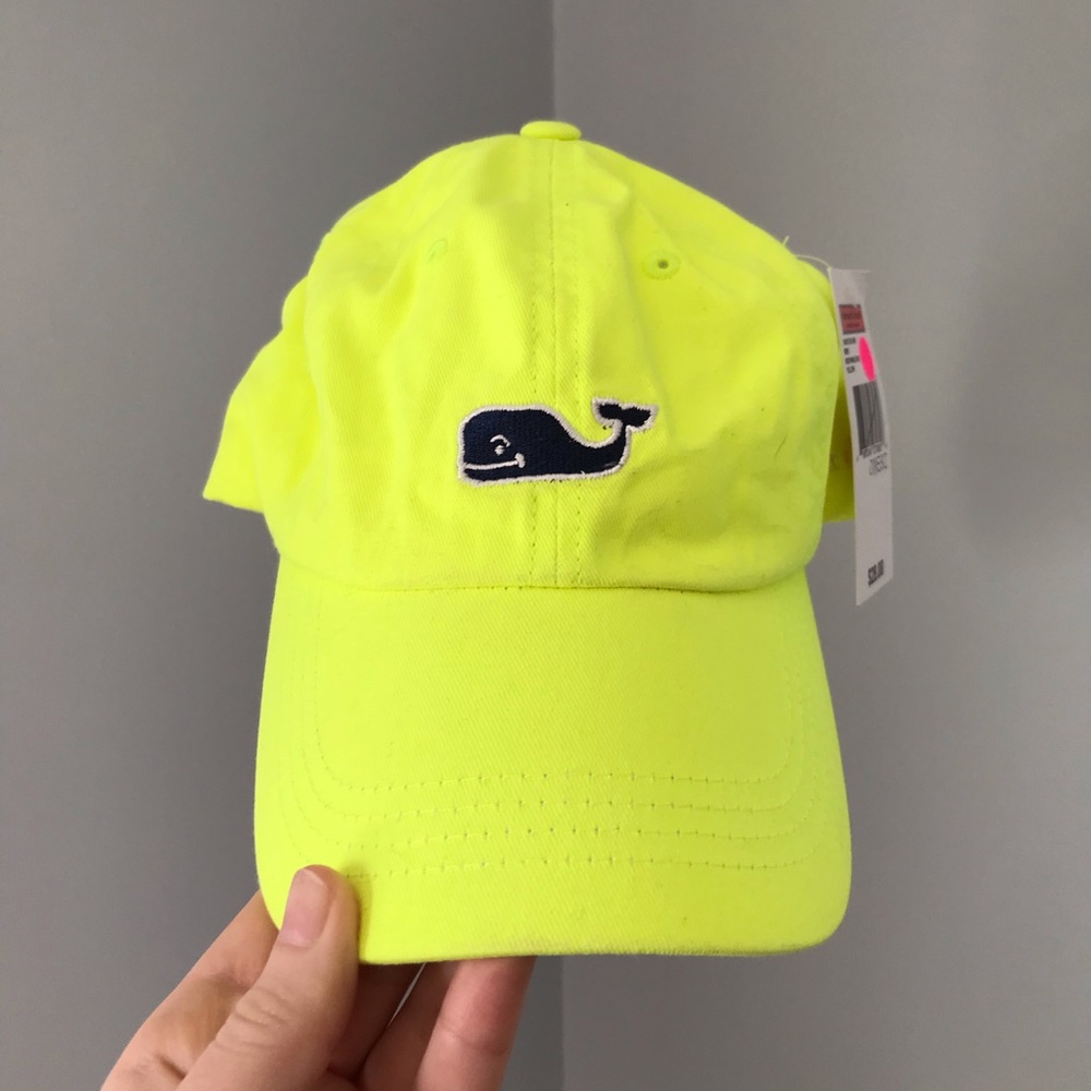 NWT Vineyard Vines Neon Whale Hat